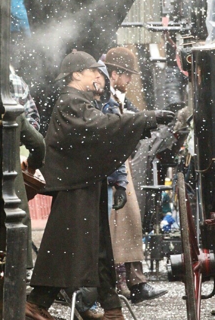 《神探夏洛克4》特辑开拍！卷福华生帅气依旧