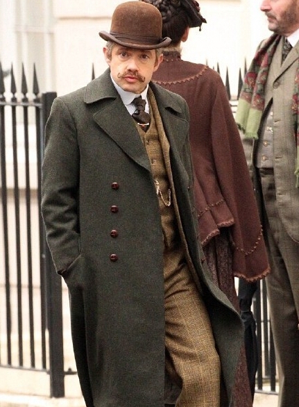 《神探夏洛克4》特辑开拍！卷福华生帅气依旧