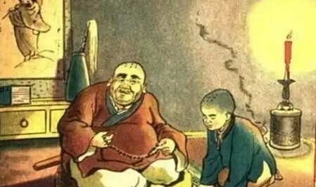 两个和尚在被窝里的对话