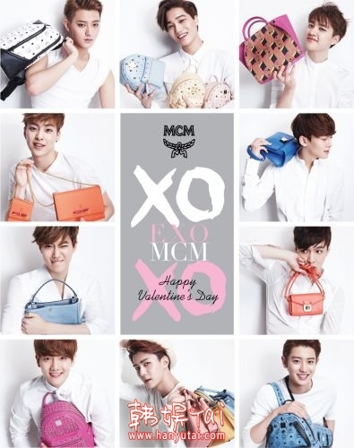 EXO拍情人节Campaign写真图片下载_EXO变身纯情男朋友_365经典网