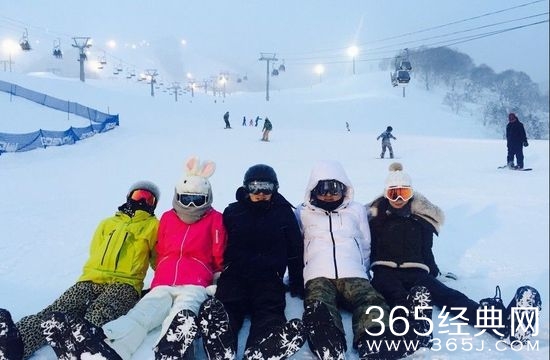 黄晓明baby雪地秀恩爱