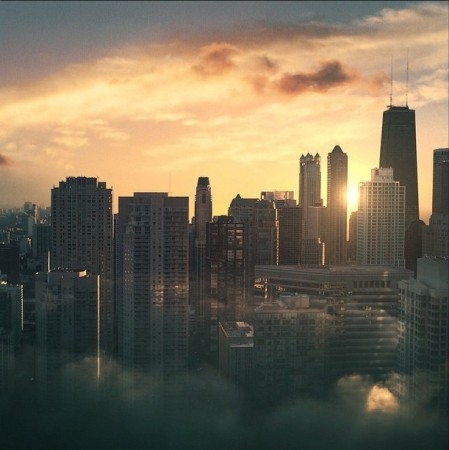 90后萌妹子用iPhone6做出超逼真末日景象(图)