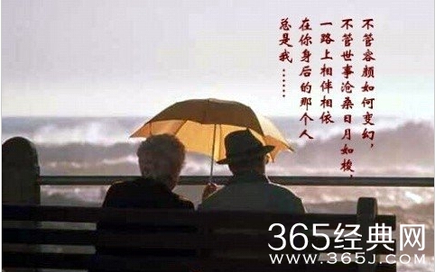 当我老了 当你精致的老去