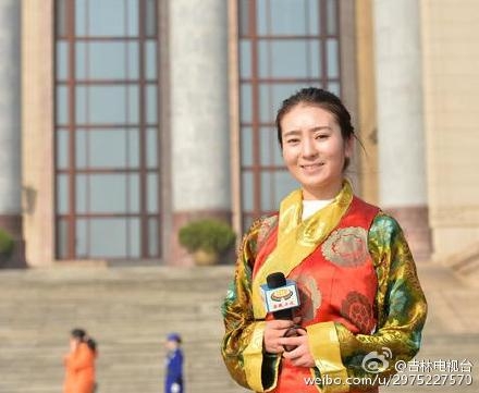 吉林教育电视台记者颜值超高抢镜_我是吉林人我骄傲_365经典网