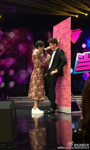 快乐大本营20150321期预告:吴亦凡陈伟霆上演壁咚图片
