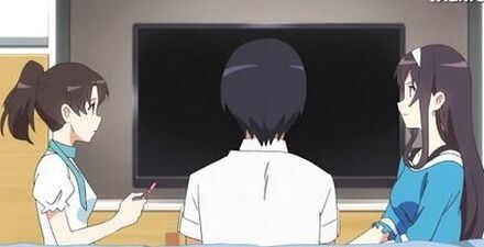 《路人女主的养成方法》第九集blessing software是什么意思？