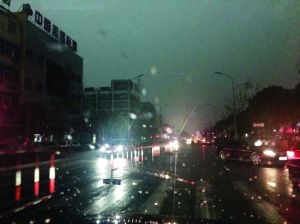 江苏多地频现“黑昼” 南京昨日闪雷1268次