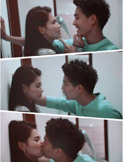 刘涛被马天宇强吻 老公王珂：轻点嘬！