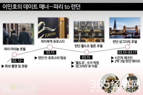 李敏镐与女团missA成员秀智约会照曝光