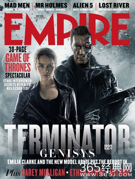 《终结者5》曝新剧照 施瓦辛格头发灰白亮相