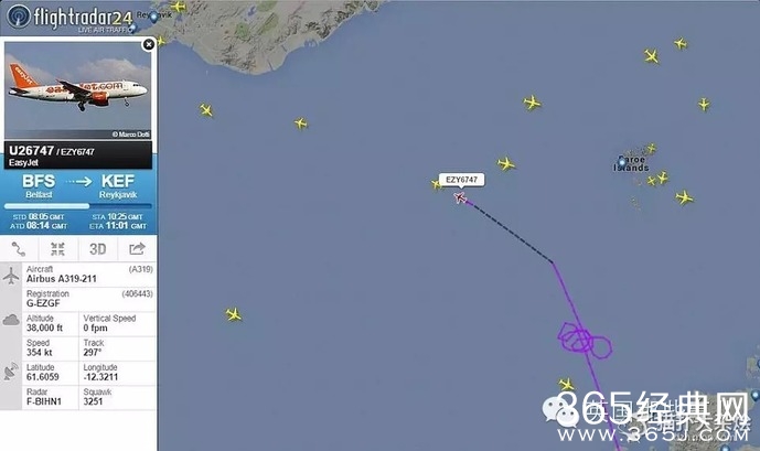 飞行员故意晚点 带乘客看到了最碉炸的日食