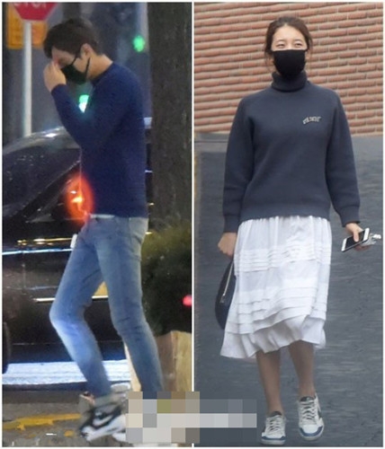 李敏镐与女团missA成员秀智约会照曝光