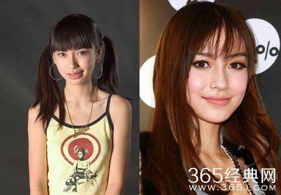 baby真的整容了吗鼻梁为什么透光 Angelababy鼻梁透光照片对比