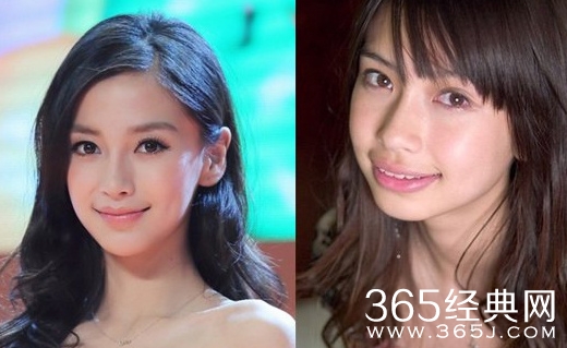 baby真的整容了吗鼻梁为什么透光 Angelababy鼻梁透光照片对比