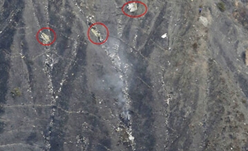 A320飞机残骸照片触目惊心_A320飞机坠毁现场照片碎片满地_365经典网