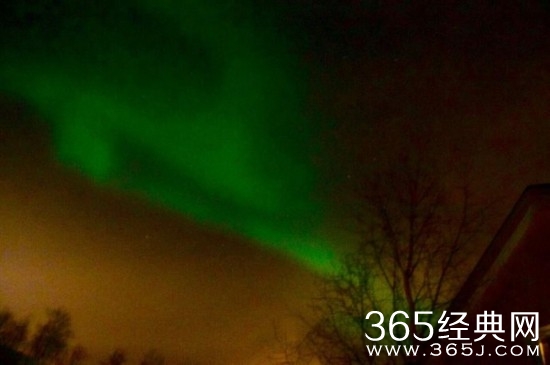 北极北极！希尔克内斯的天空