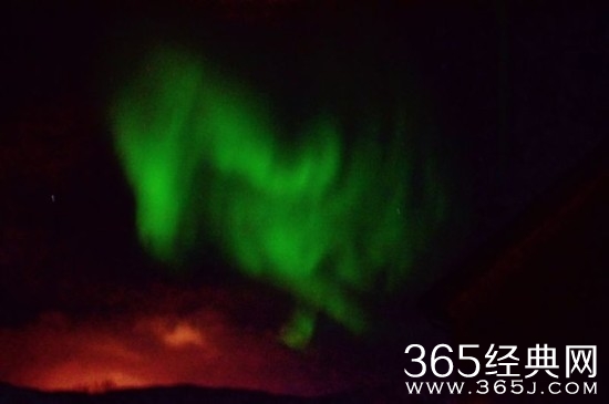 北极北极！希尔克内斯的天空