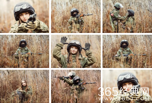 战斗民族“武装”小美女走红 被称俄罗斯的小龙女