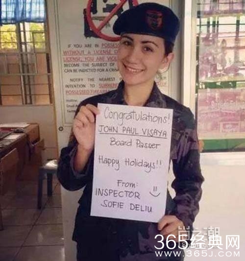 菲律宾最美女警察狄里尤走红 将参加地球小姐选美比赛_shangc.net