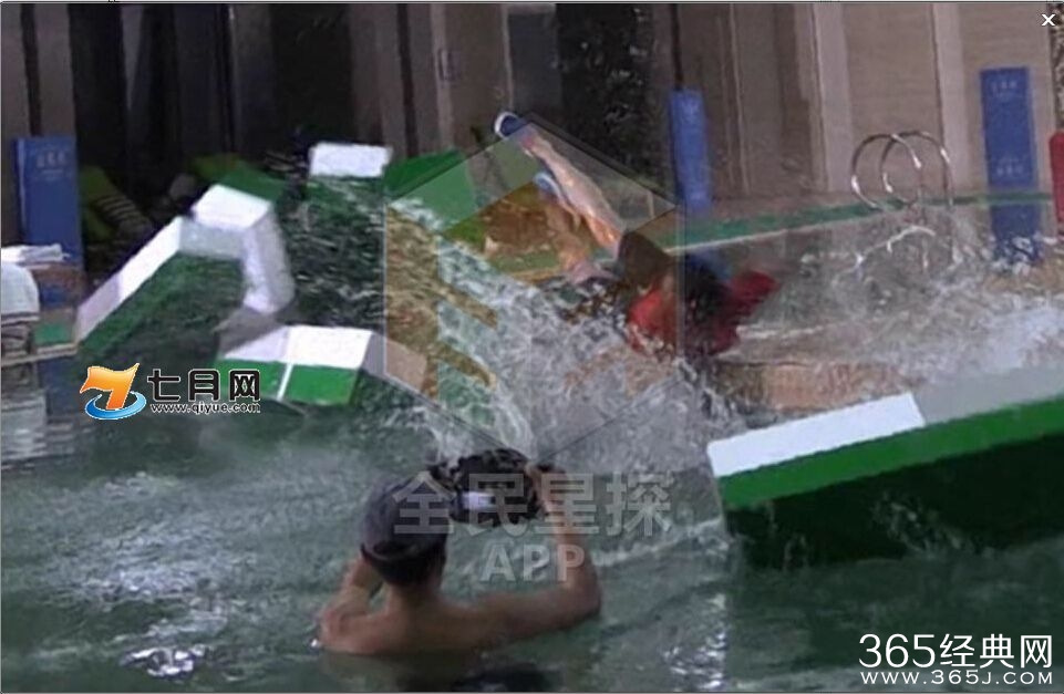 奔跑吧兄弟第二季第3期拍摄现场照 跑男2第3期剧照人体保龄球