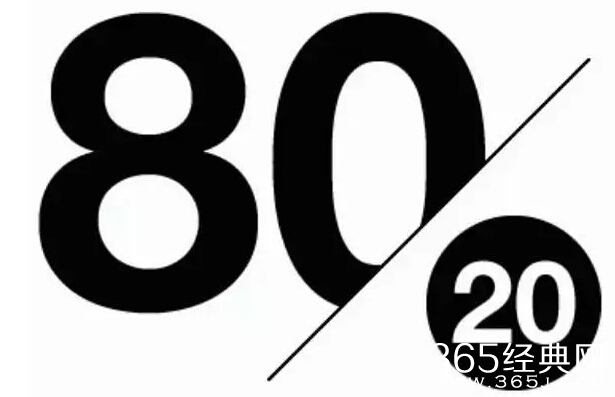 你是20%，还是80%？