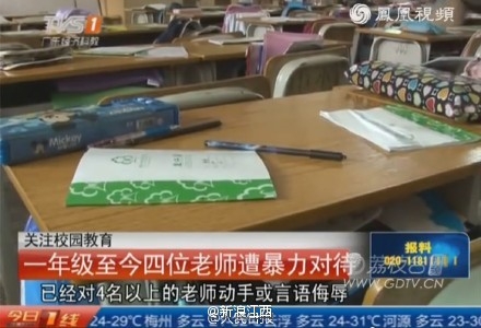 四年级小学生将老师打住院 只因被老师催叫作业
