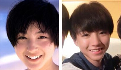 王俊凯和广末凉子对比照 广末凉子个人资料照片和王俊凯神相似