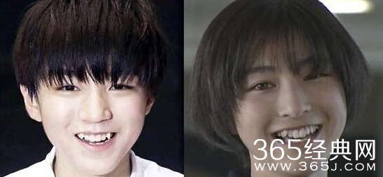 王俊凯和广末凉子对比照 广末凉子个人资料照片和王俊凯神相似