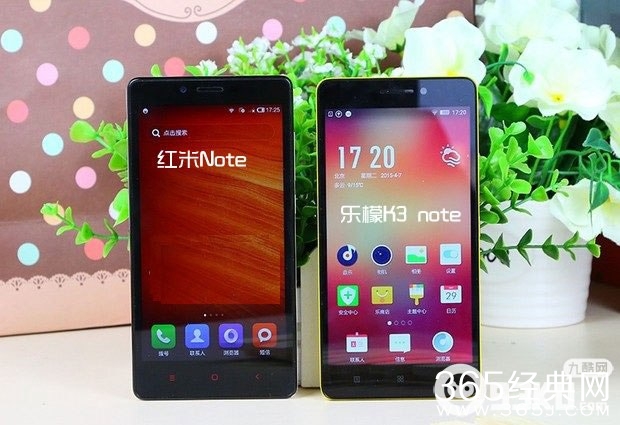 红米Note和乐檬K3 Note哪个好？红米Note和乐檬K3 Note对比分析