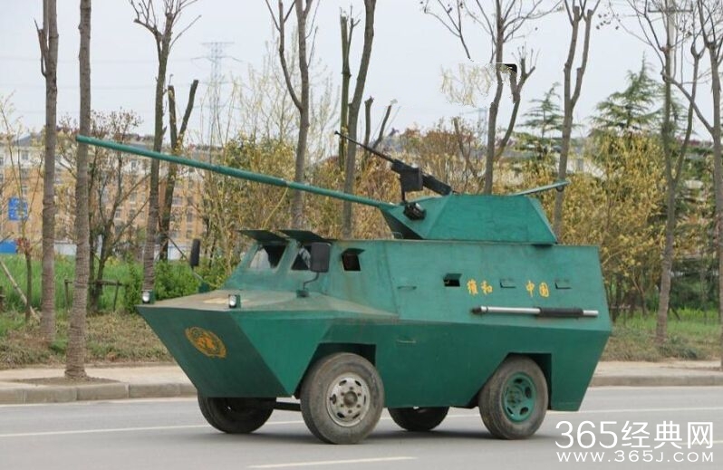 安徽农民造装甲车能发射烟花 刘世界造装甲车干什么花了多少钱