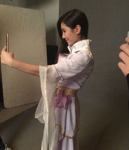 高圆圆COS陆雪琪自拍