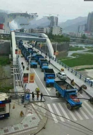 雷华勇个人资料及父母是做什么的  雷华勇大卡车婚礼车队引围观