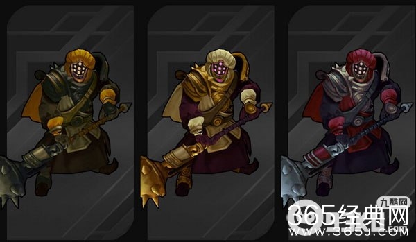 LOL复仇武神贾克斯沙漠炫彩皮肤图片以及视频效果