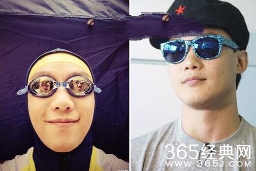 郑恺泳装照撞脸陈奕迅 郑恺与邓超Anglebaby身穿泳衣录跑男是哪一期