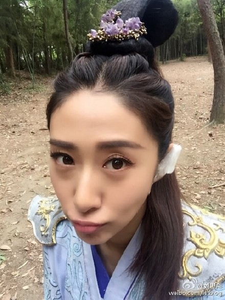 《蜀山战纪之剑侠传奇》刘思彤拍戏险毁容