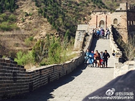 钟汉良《奔跑吧兄弟2》现场录制图片曝光 萌宠胡巴抢镜