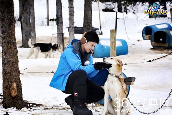 《前往世界的尽头》张杰与雪橇犬对唱什么新歌？