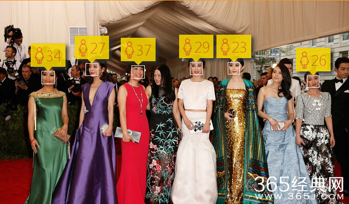 红毯女星玩测龄挑战