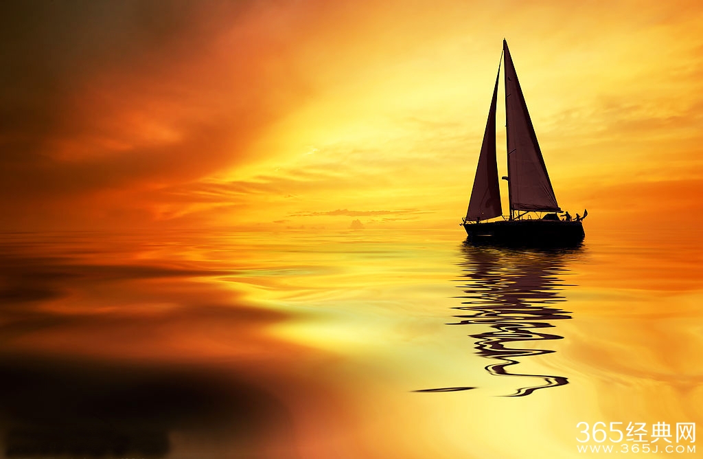 扬起自信的帆，搭乘满载梦想的船