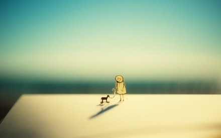 用微笑去面对生活，用真情去书写人生