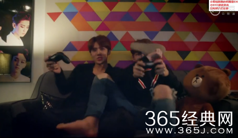 《我的邻居是exo》第12集中字完整版在线观看：密室相处