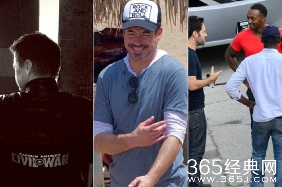 《美国队长3》拍摄片场曝光