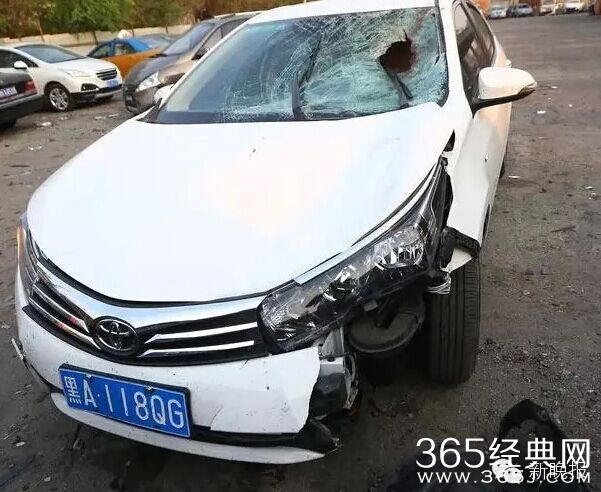 哈尔滨被撞男女是什么关系