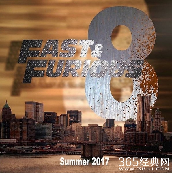 《速度与激情8》曝光首张宣传照 飞车家族初闯纽约