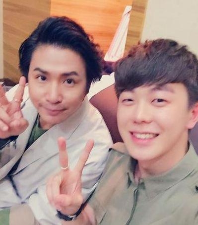 包迪与欧弟合照