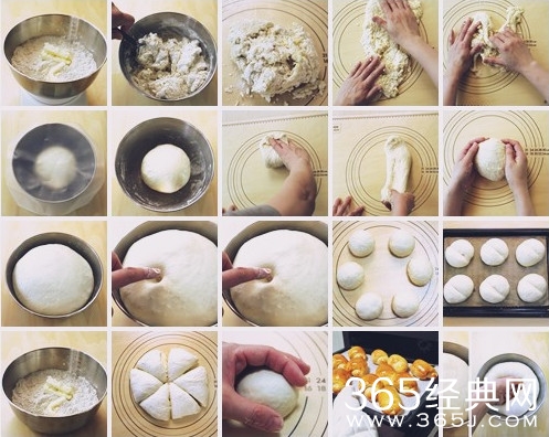 10分钟初学者面包揉面技巧图文讲解