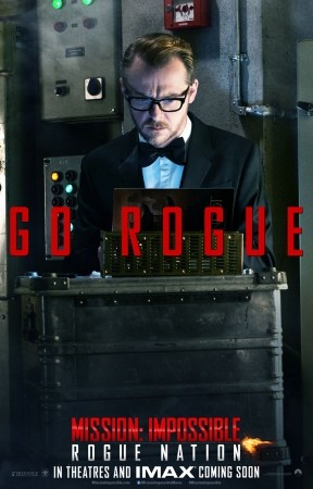 《碟中谍5》曝角色海报 北美7月31日上映