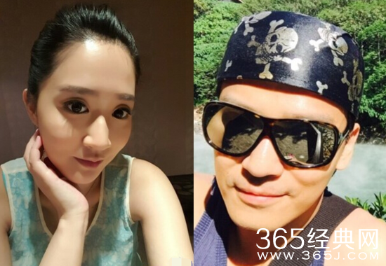 陈晓东与妻子王妤娴