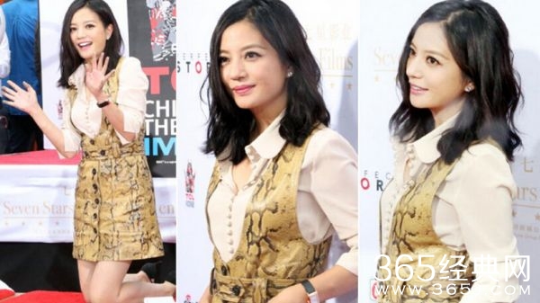 赵薇好莱坞留印被吐槽