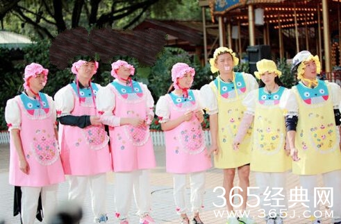 《奔跑吧兄弟2》第七期包贝尔最后穿的红衣服为什么要打马赛克